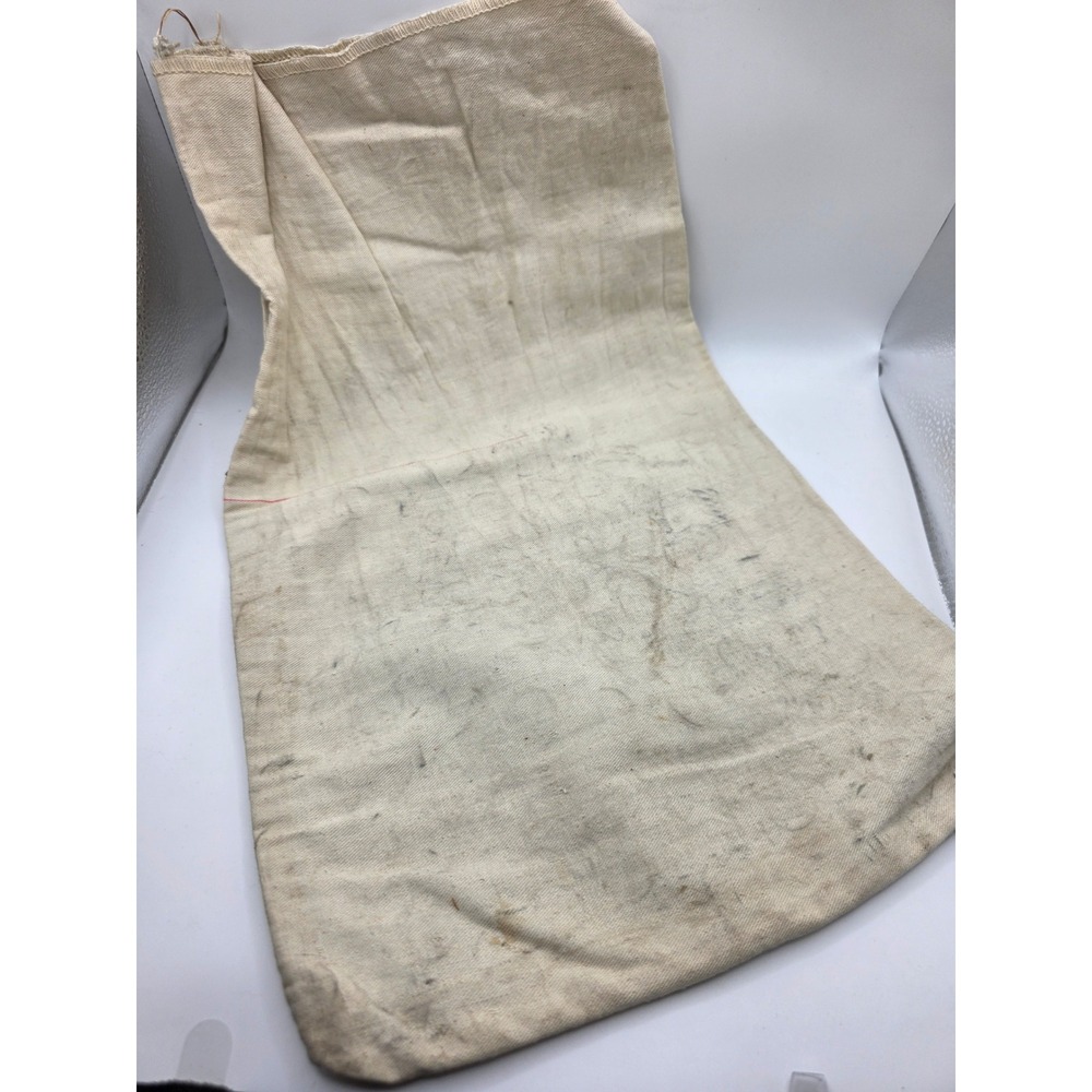 Vintage Security Pacific National Bank Canvas Money Bag Deposit Sack Drawstring - Picture 3 of 3